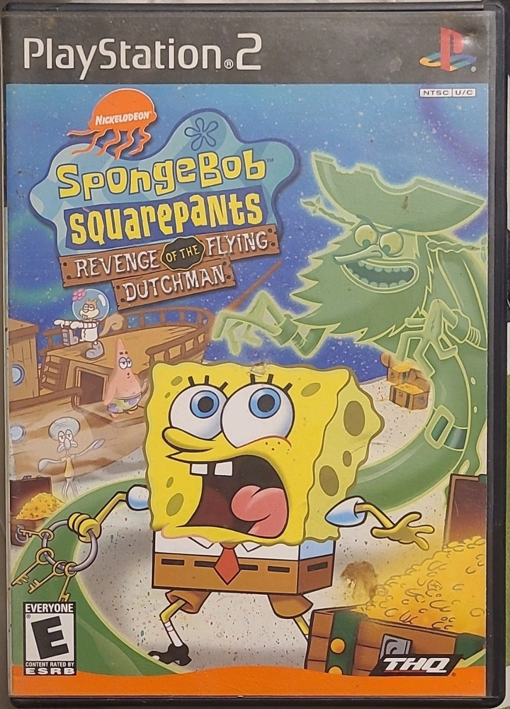 THQ SpongeBob SquarePants: Revenge of the Flying Dutchman PS2 NTSC-U/C E Manual