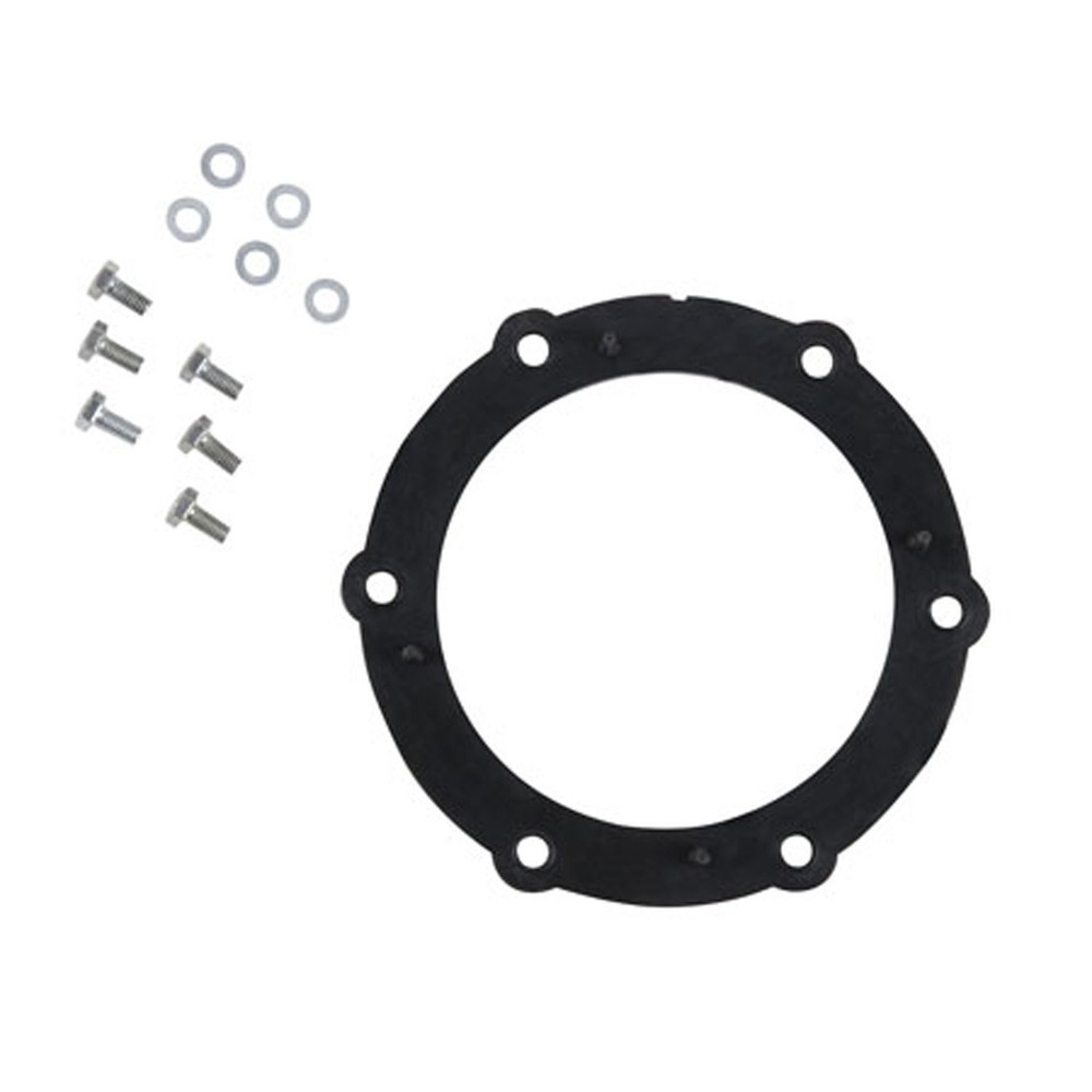 FUEL TANK LOCK RING; GASKET AND SCREWS