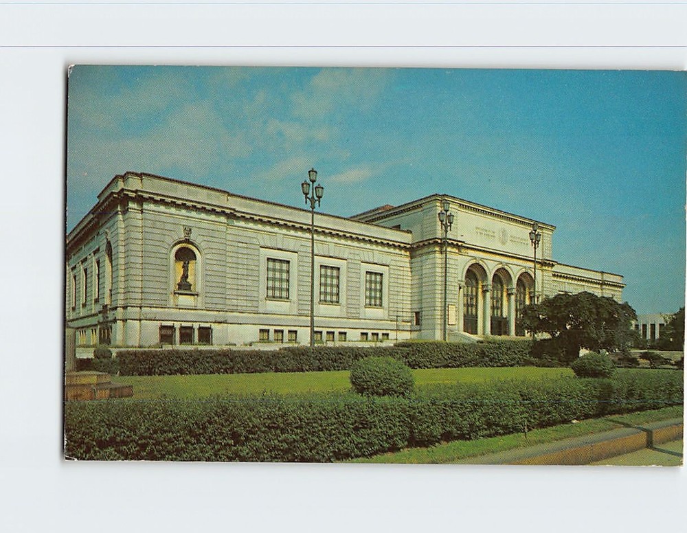 Postcard Detroit Institute of Arts Kirby Detroit Michigan USA