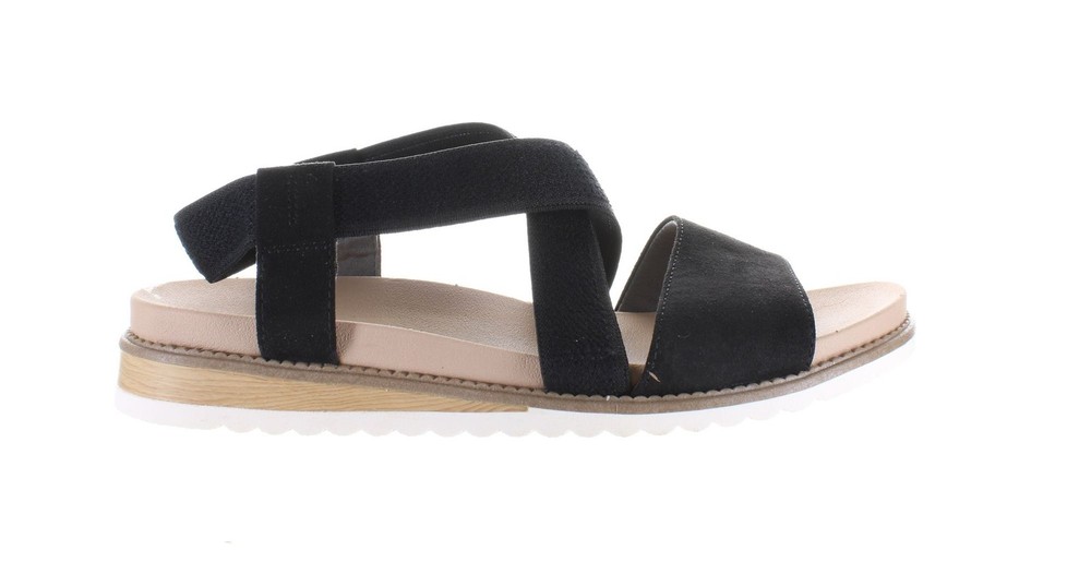 Dr. Scholl's Womens Islander Black Slingbacks Size 8 (7739648)