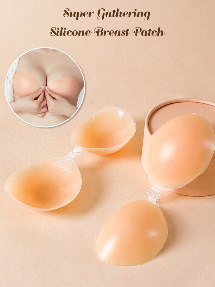 Silicone Self-Adhesive Stick On Gel Push Up Strapless Backless Invisible Bra