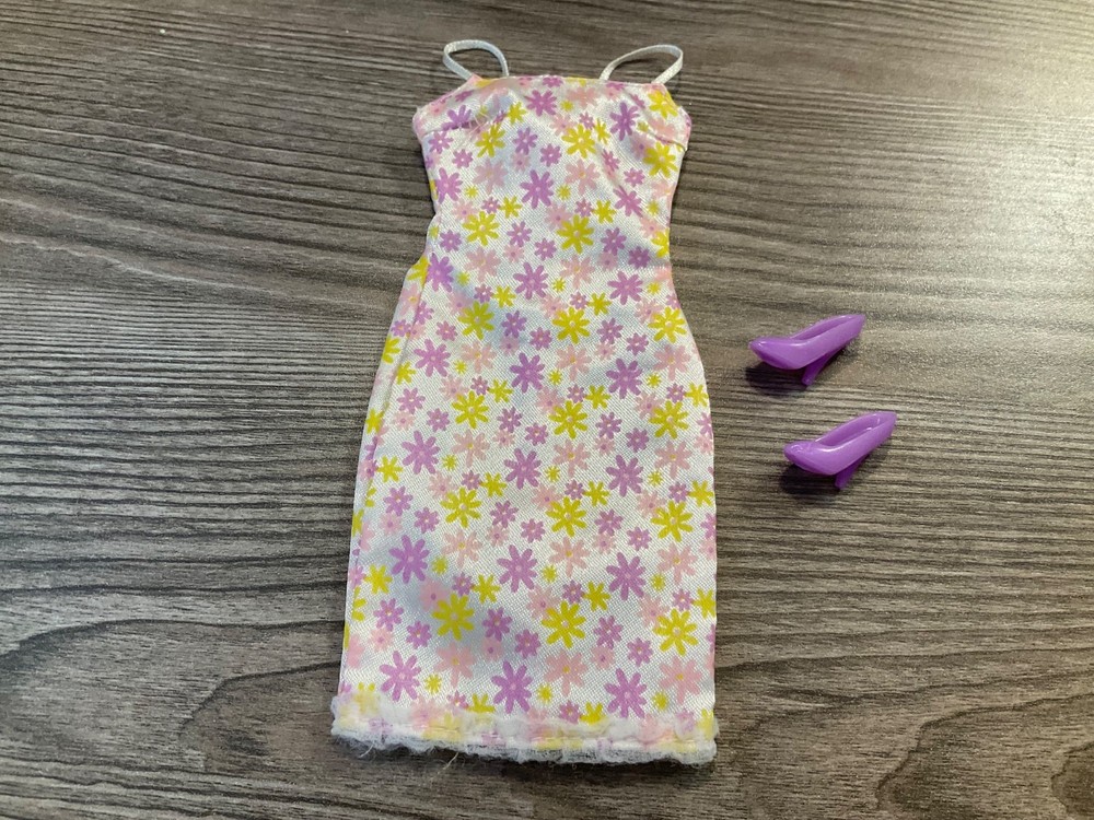 Mattel Barbie Doll Clothes Dress Shoes Outfit Set Lot