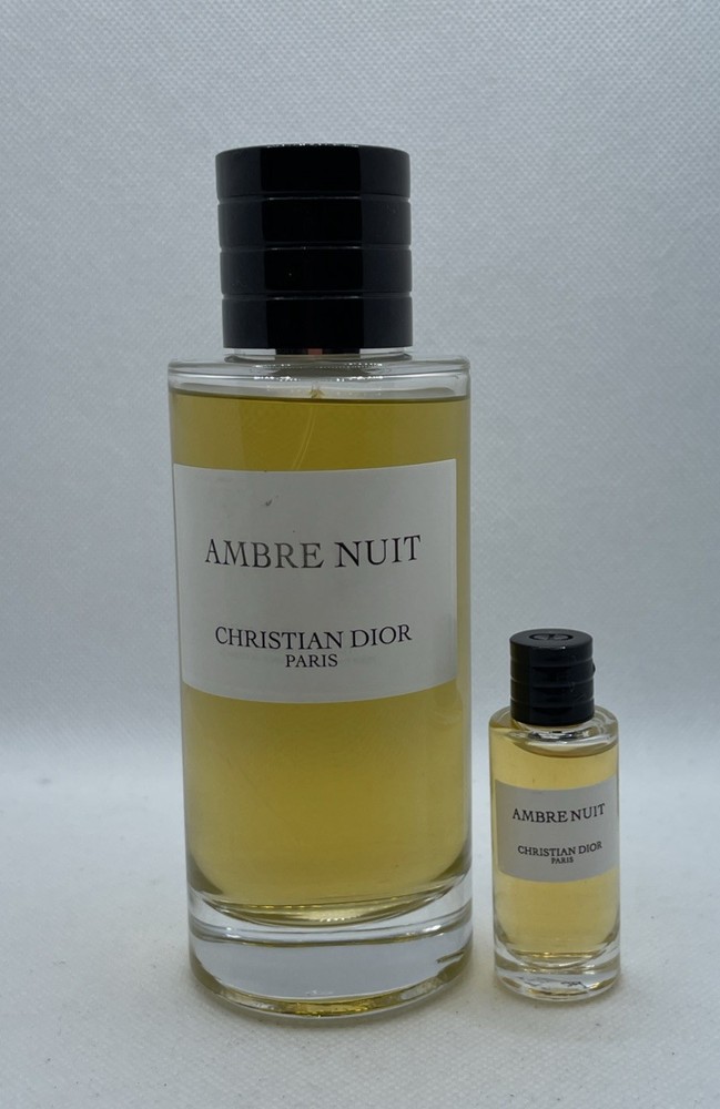 🔥CHRISTIAN DIOR/ PARIS PRIVE COLLECTION AMBRE NUIT EDP/ PARFUM SPRAY 125 ml Set