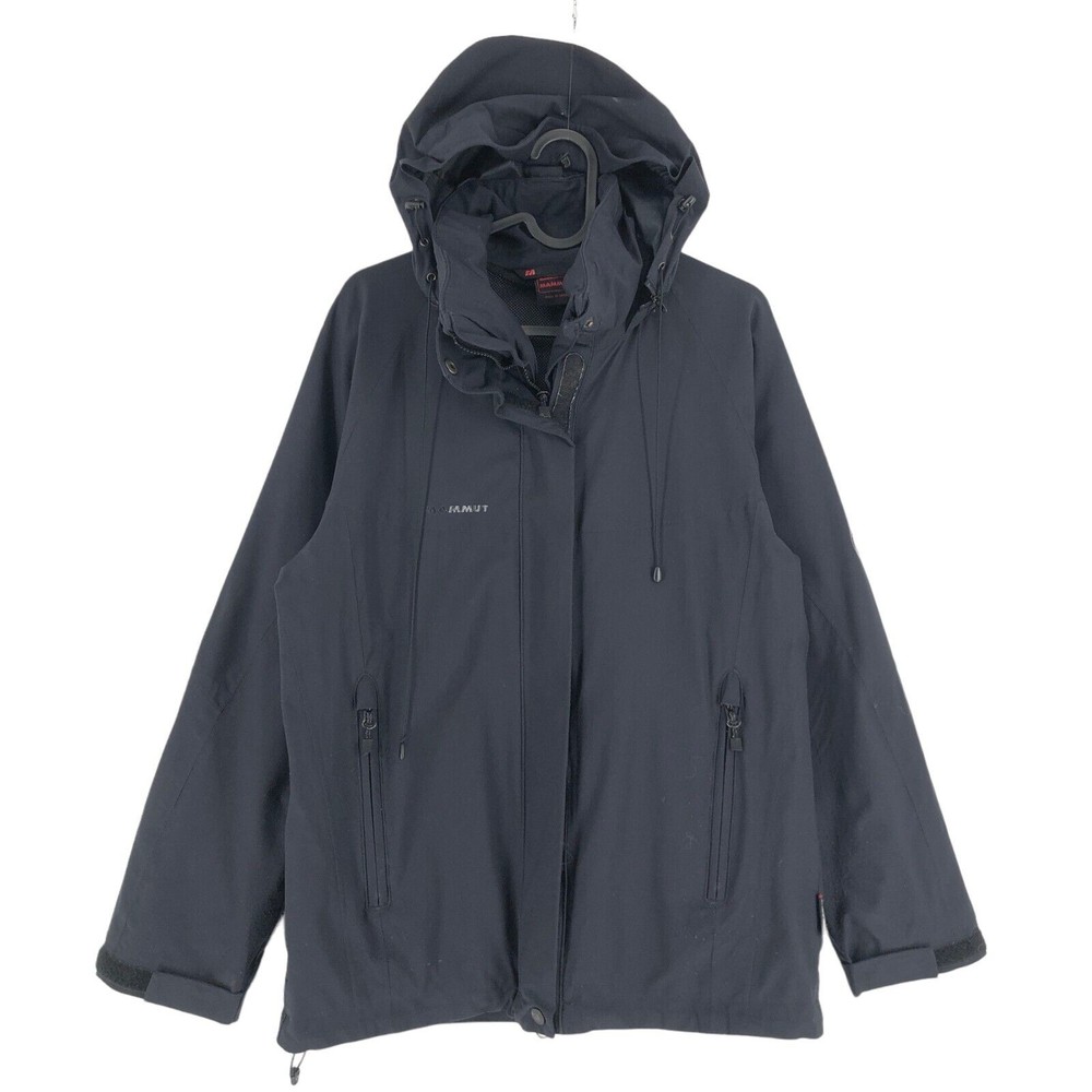 MAMMUT Men Dry Tech Raincoat Hooded Jacket Coat Size M