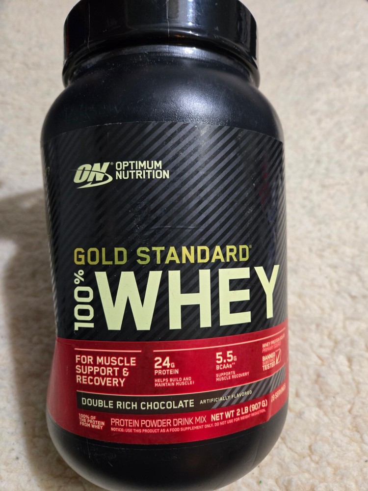 Gold Standard 100% Whey Protein Powder Double Rich Chocolate 2 lb 2025