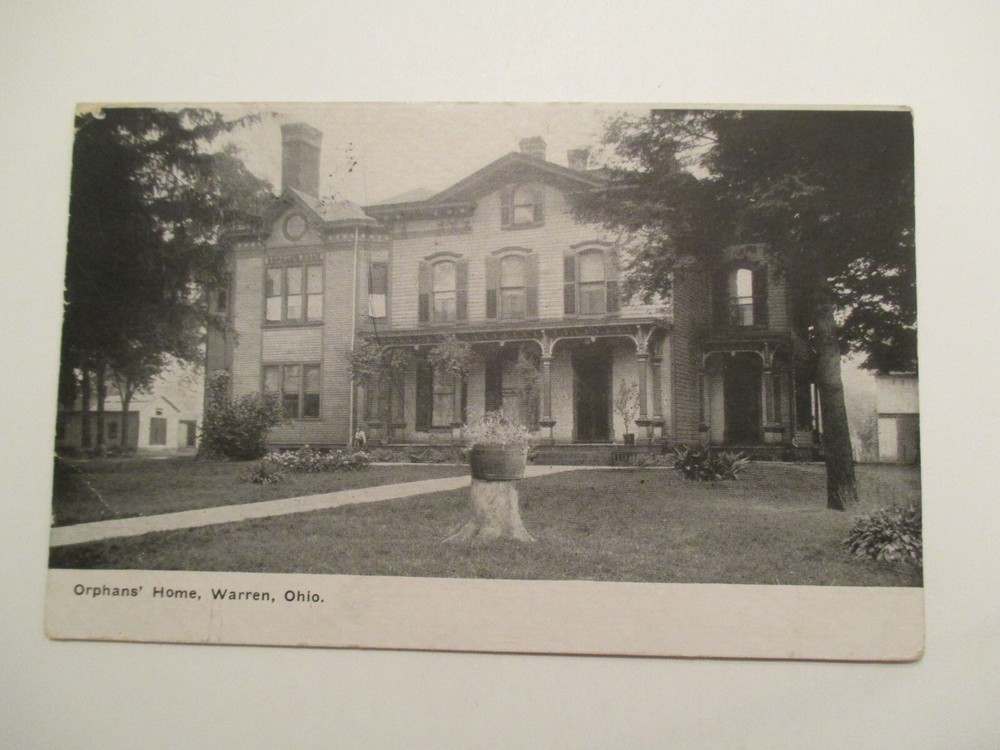 Warren Ohio Postcard Orphan's Home OH