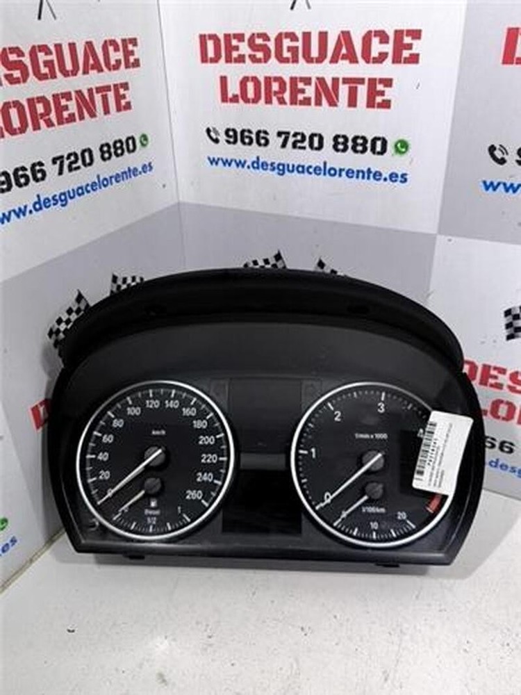 2009 BMW X1 SERIES E84 2.0 18 D SDRIVE 924234601 INSTRUMENT CLUSTER 316341