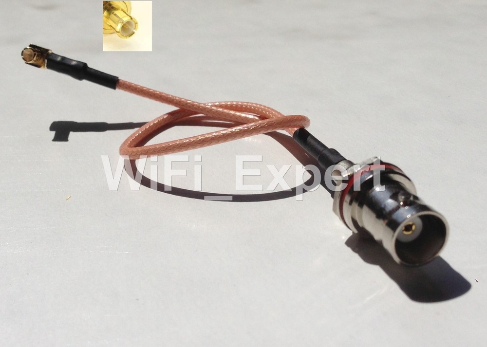 MCX to BNC Adapter for Garmin Navman GPS Antenna NEW Assembled in the USA