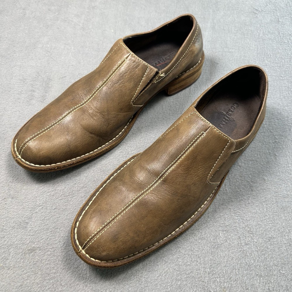 Cole Haan Dryden Men’s Brown Leather Slip On Loafers Shoes Size 13M Casual Dress