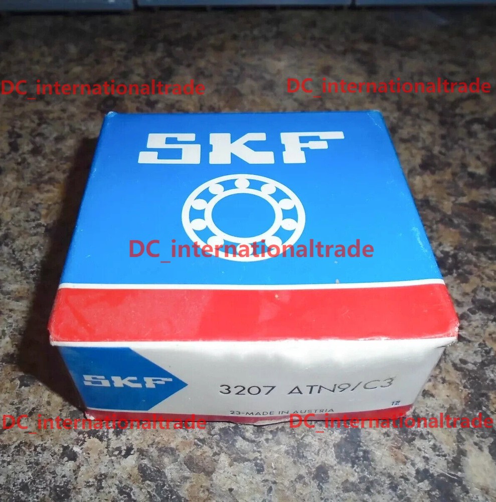 NEW SKF 3207 ATN9/C3 double row angular contact ball bearing 1PCS #PA