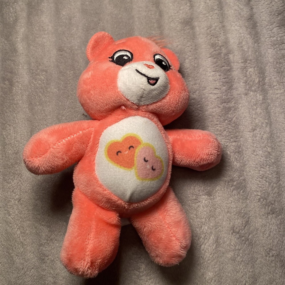 Care Bears Love A Lot Bear Pink Plush Stuffed Animal 13