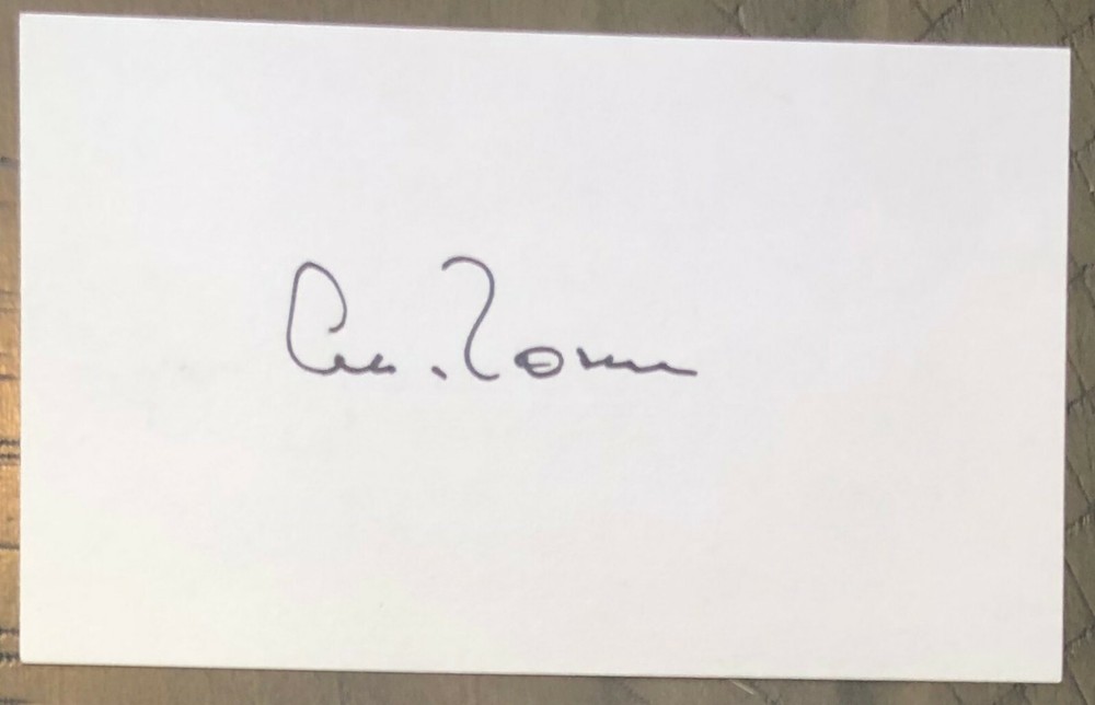 Al Rosen Signed 3