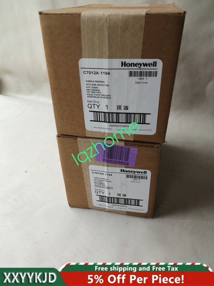 1PCS Honeywell C7012A1194 UV Flame Detector C7012A1194 new via FedEx or DHL