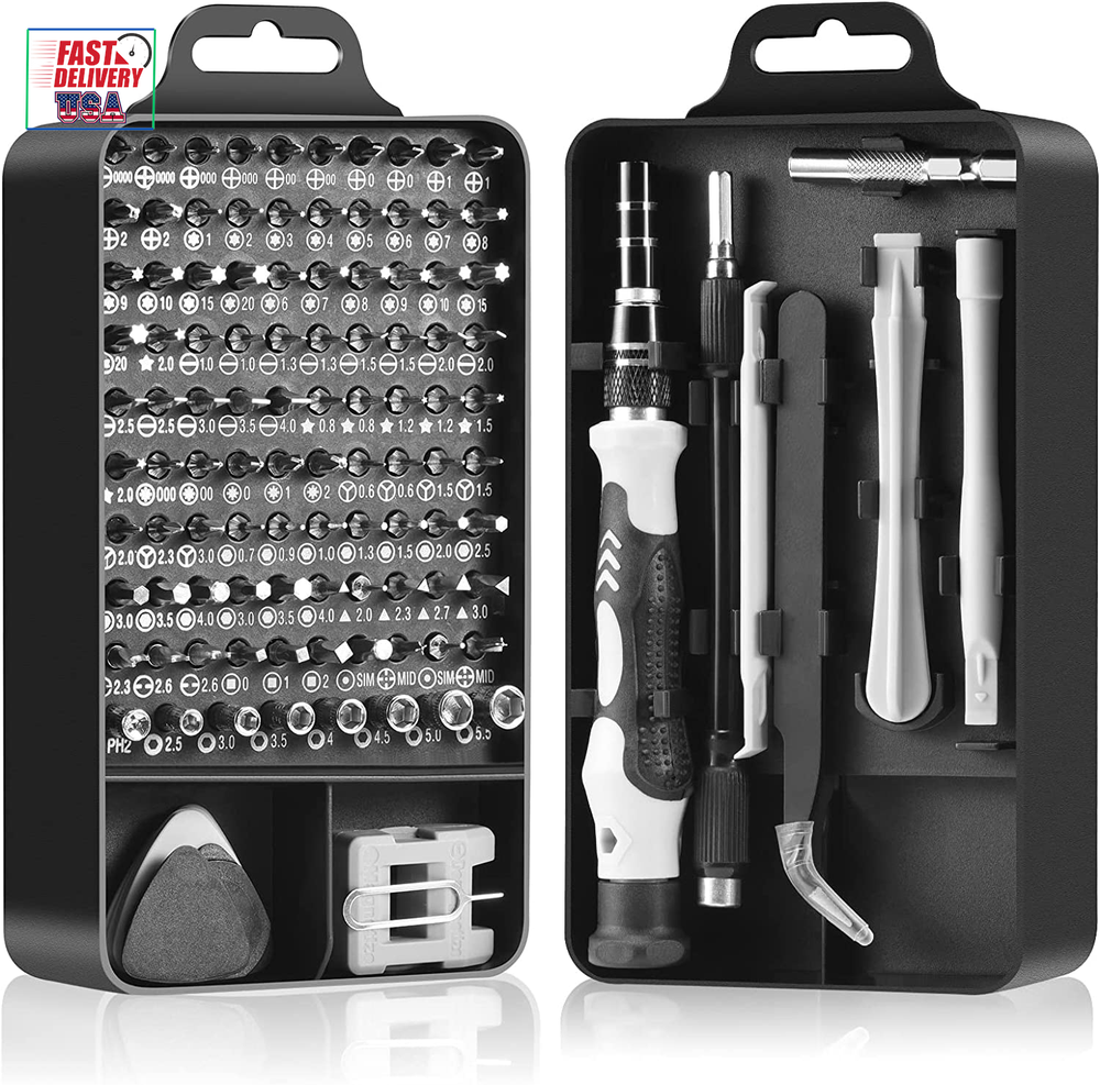 Professional 115-in-1 Magnetic Precision Screwdriver Set for Repair