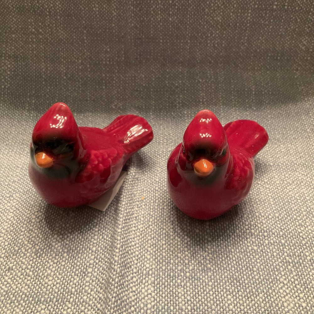 Cracker Barrel Cardinal Salt And Pepper Shakers Red Bird Holiday Christmas 2025: