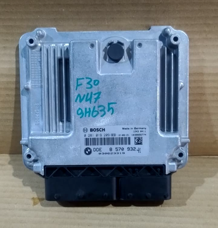BMW F20 F30 N47 ECU DDE ENGINE CONTROL UNIT ONLY  0281019209 OEM -8570932