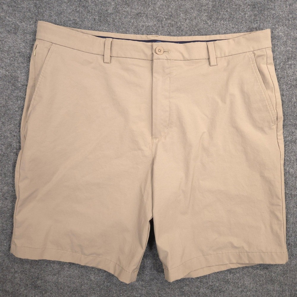 Vineyard Vines On The Go Shorts Mens 38 Beige Chino OTG Performance 9