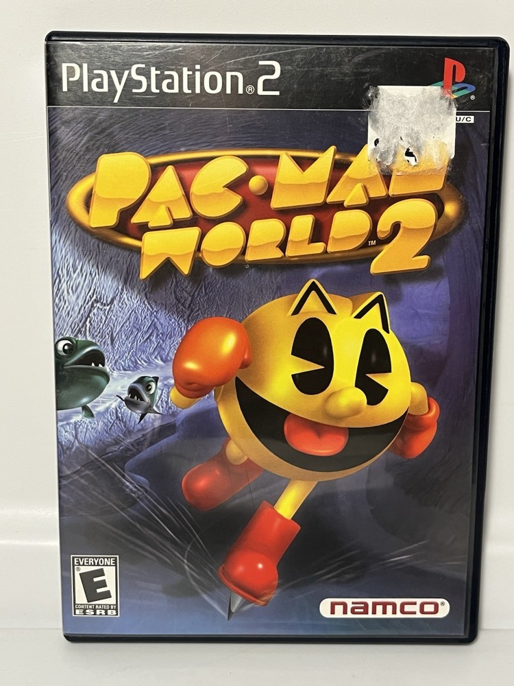 Pac Man World 2 (Playstation PS2) Black Label Complete CIB Tested