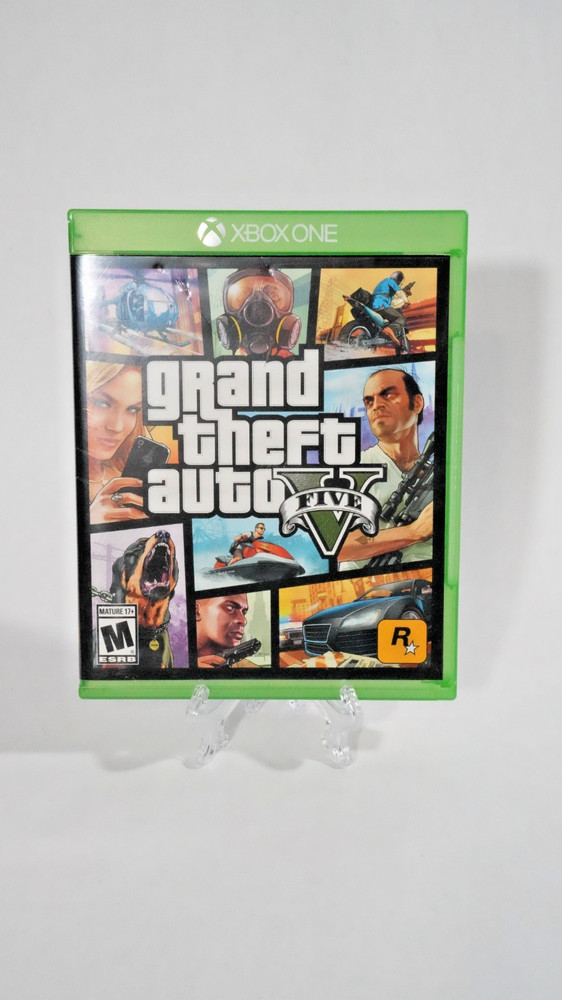 Grand Theft Auto V GTA 5 Xbox One - CIB w/ Map & Manual