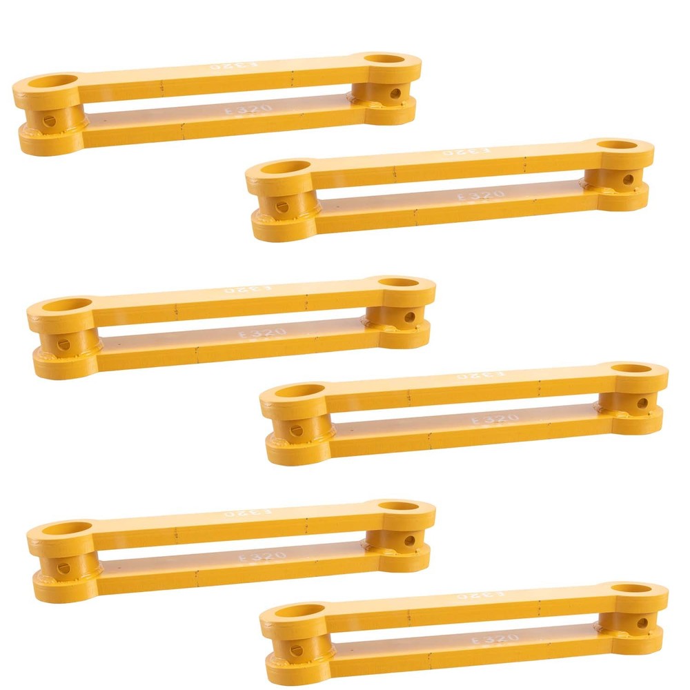 6PCS Link L H R H (+ bolt holes) For CAT EL200B 318BL 318BLN 320 320L #087-5803
