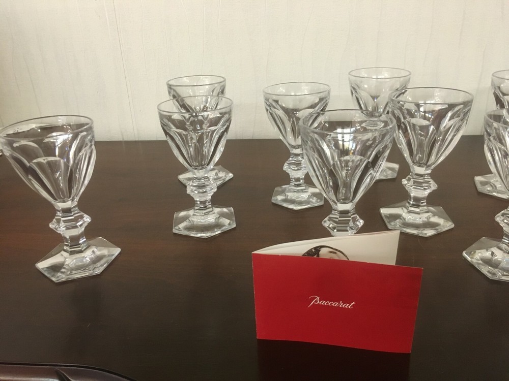 80 White Wine Glasses Harcourt Service In Baccarat Crystal (Price Per Unit)
