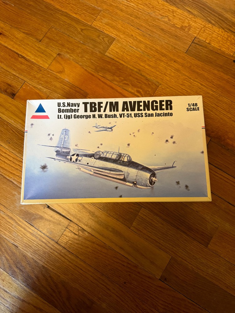 1/72 Scale TBF/M Avenger VT-51 - Lt. George H.W. Bush Model by Accurate Miniatures-image