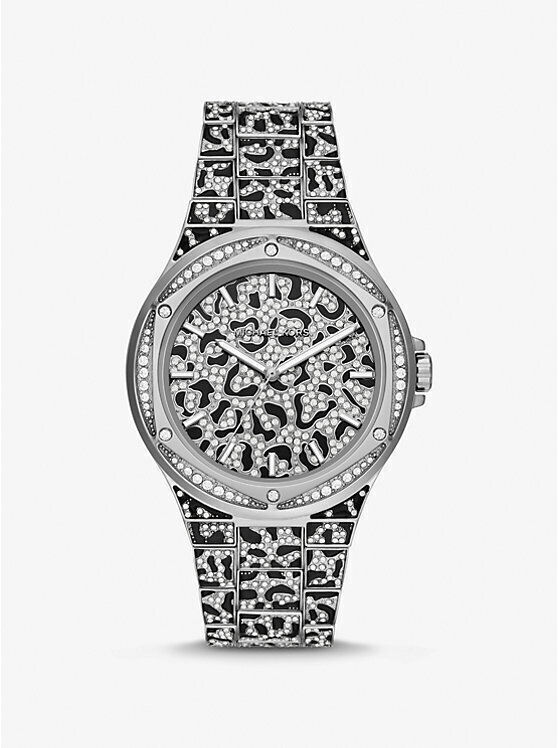 MICHAEL KORS MK7408 Lennox 43mm Women's Watch with Stainless Steel Band