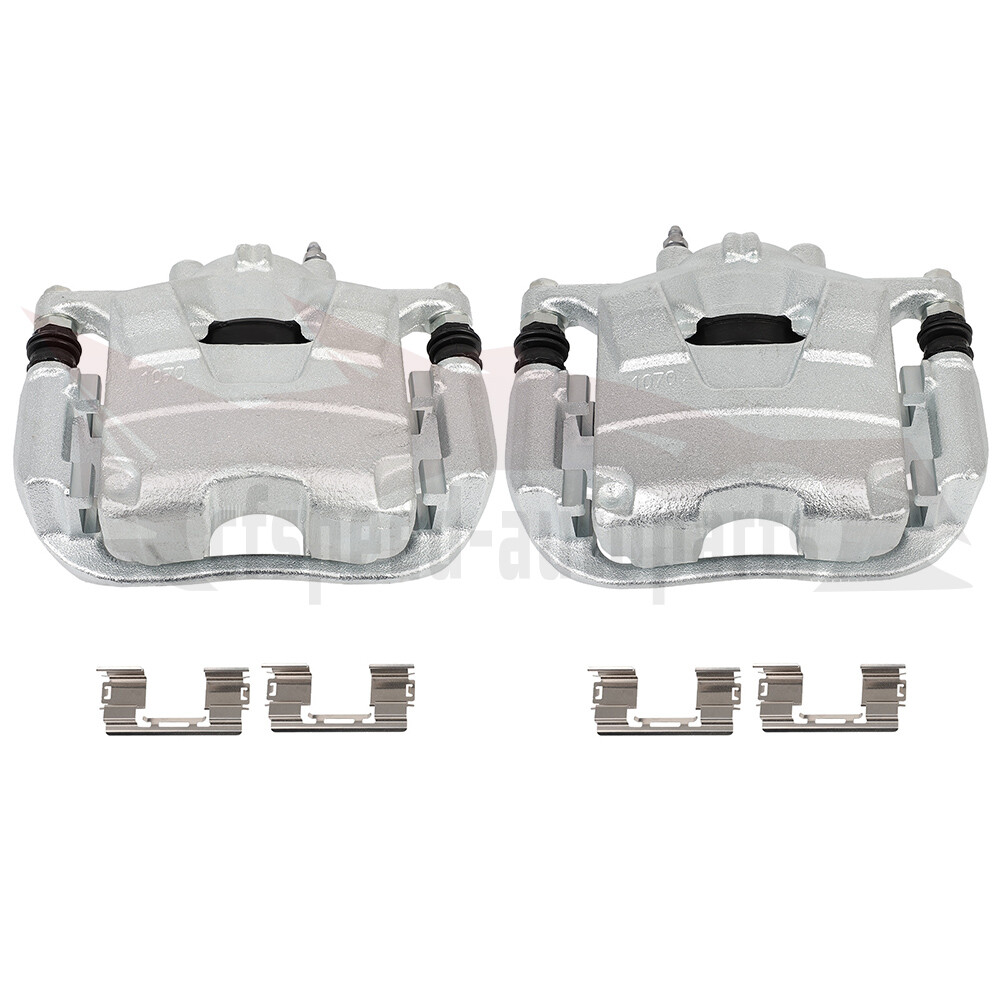 2013-2017 Buick Encore Front Brake Calipers with Bracket Pair