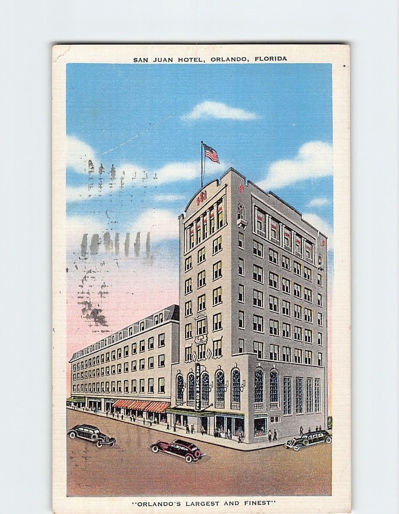 Postcard San Juan Hotel Orlando Florida USA