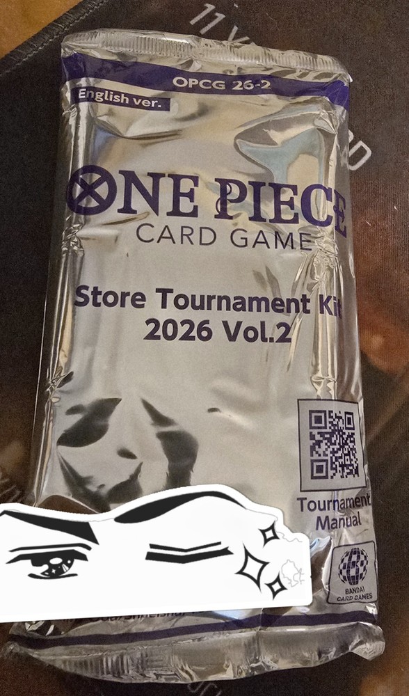 One Piece Card Game Store Tournament Kit 2026 Vol 2 English FREE SHIPPING!!!