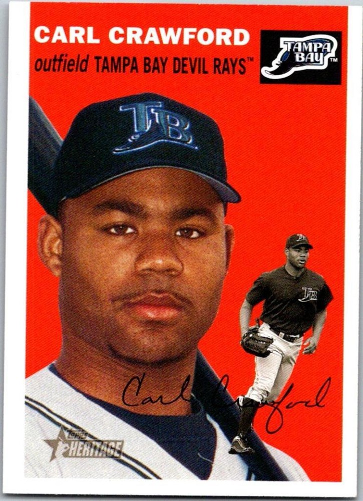 CARL CRAWFORD 2003 Topps Heritage #149 (ID 4784)