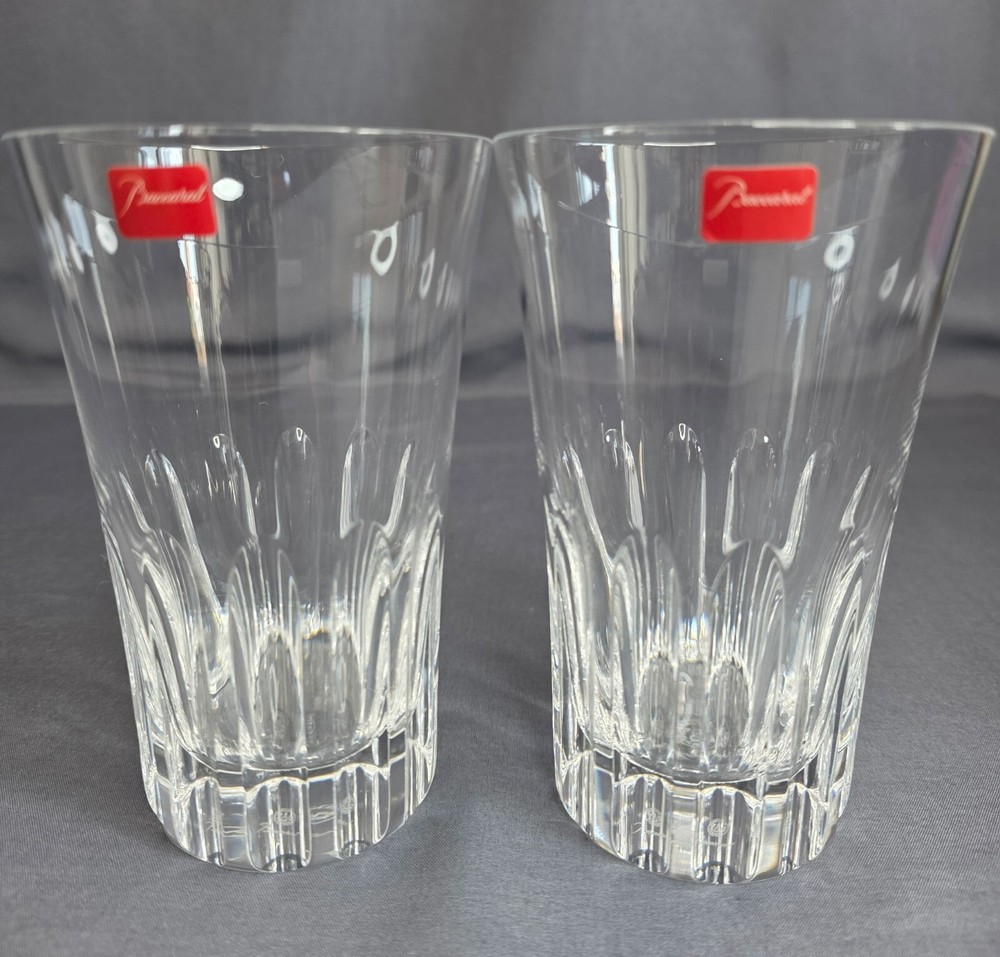 Baccarat Classic Tumblers Set of 2 ETNA Highball Individually Boxed