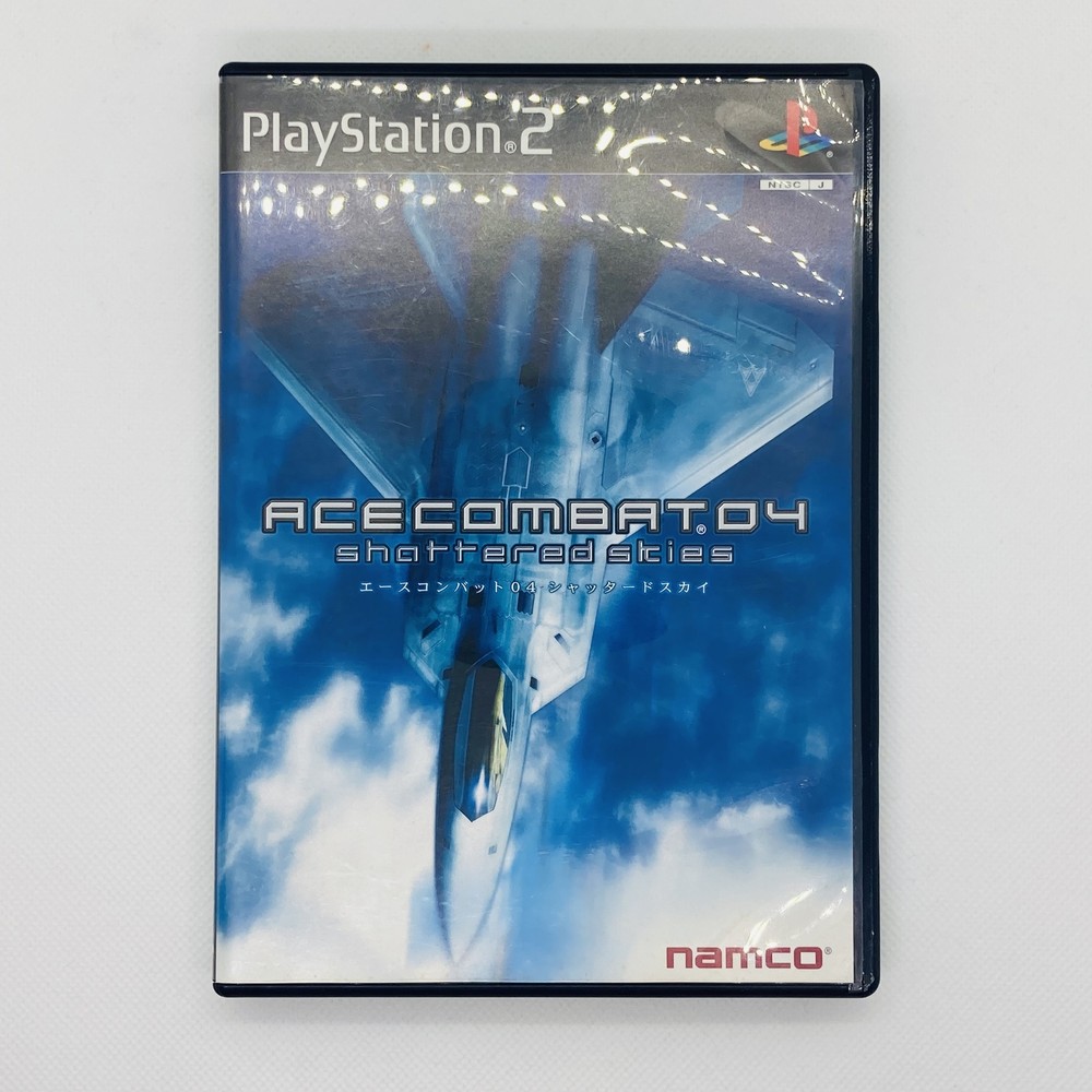 Ace Combat 04 Shattered Skies PS2 Flight Combat Game by Namco-image