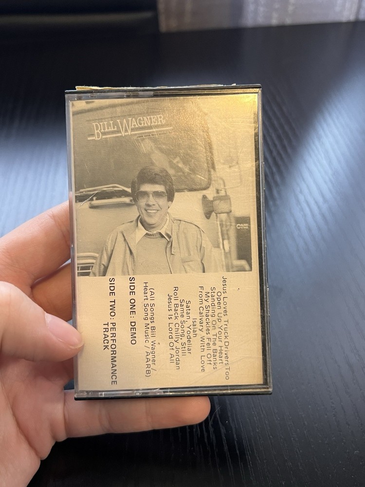 Bill Wagner Accompaniment Tape Christian Gospel Cassette Demo Performance
