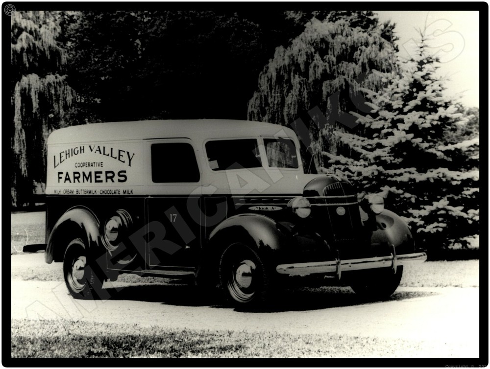 Mack Trucks AC New Metal Sign: 1937 Junior Lehigh Cooperative Farmers Delivery