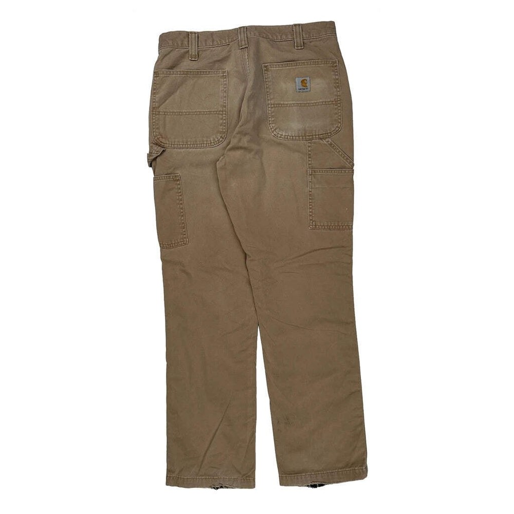 Carhartt Carpenter Pants - 32W 31L Brown Cotton