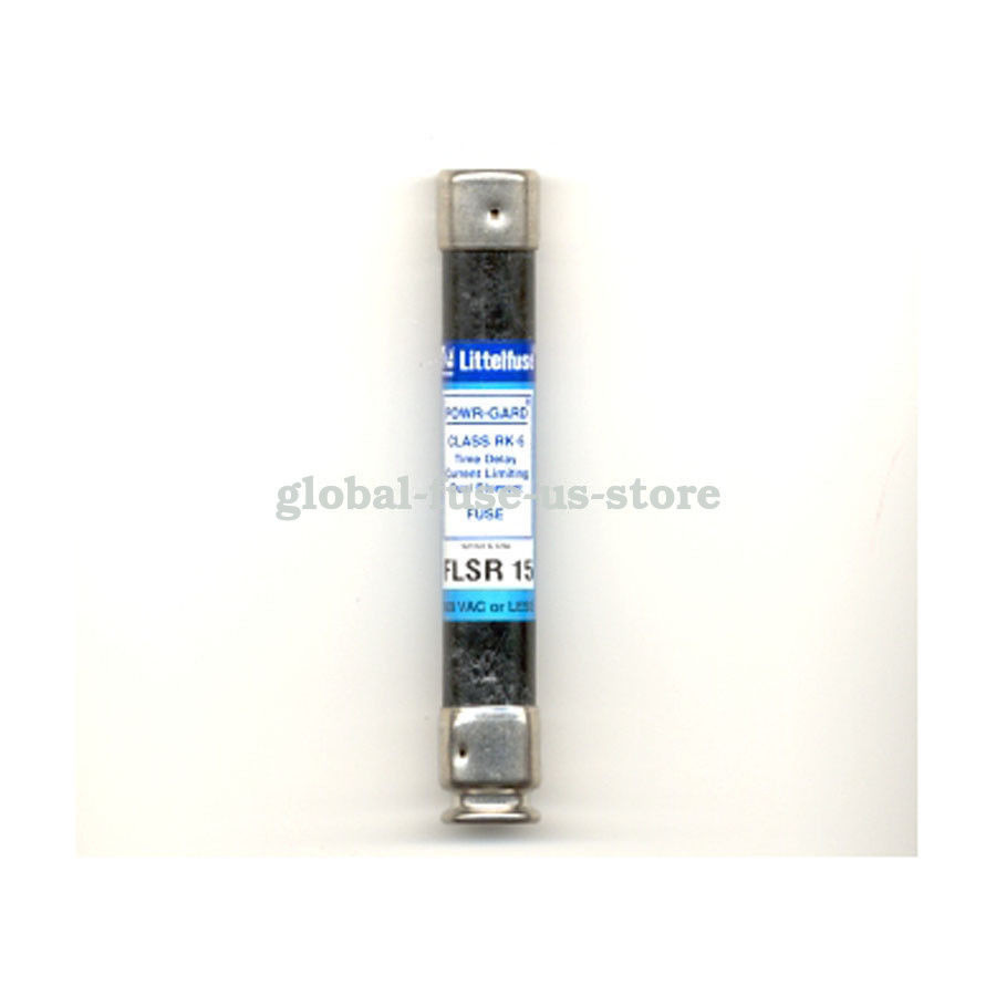 Littelfuse FLSR-15 ( FLSR 15A) 15 Amp Dual Element Time-Delay Class RK5 Fuse 600