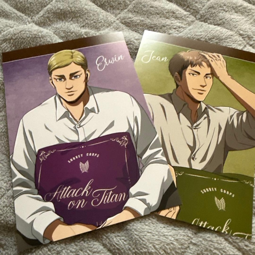 Attack on Titan Erwin Jean Postcard Collectible Card