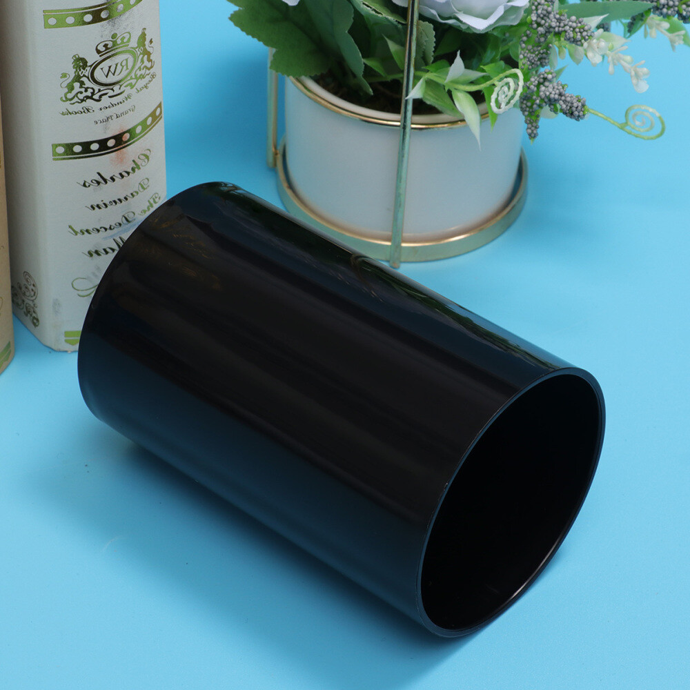 Black Container for Spoons Serving Cylinder Holder Chopsticks