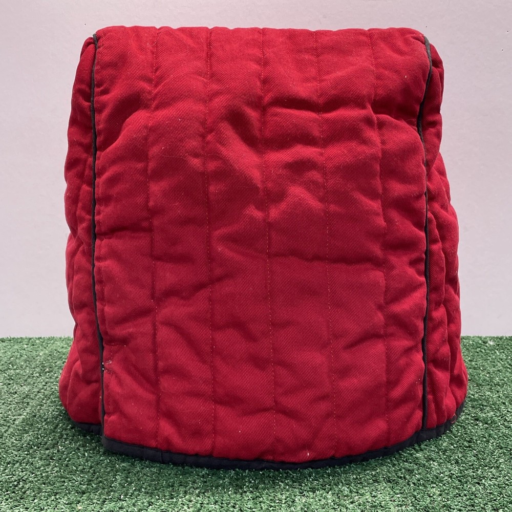 KitchenAid Mixer RED Cover BLACK Trim Kitchen Aid Protect Mixer Pop Of Red