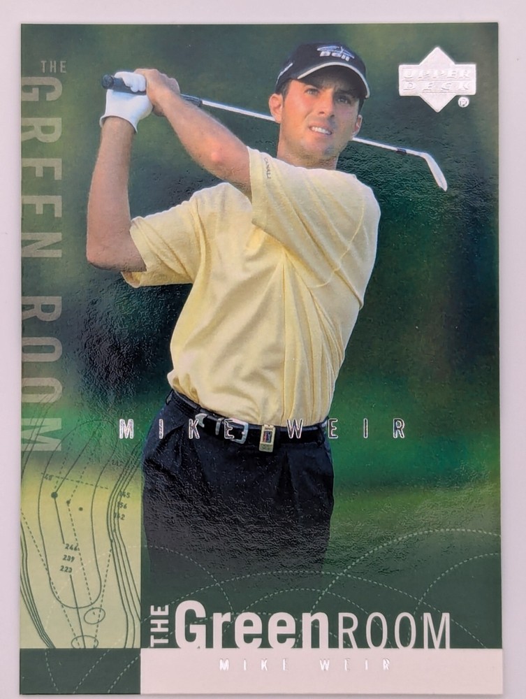 2002 Upper Deck Golf The Green Room - Mike Weir #GR7