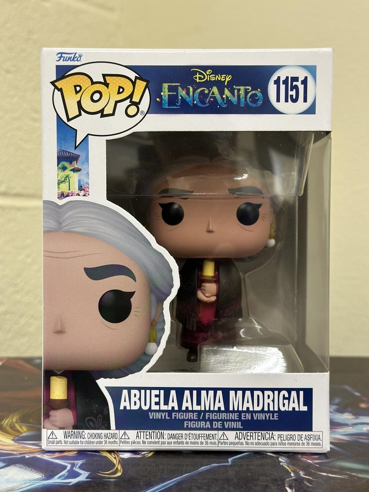 Funko POP! Disney: Encanto ABUELA ALMA MADRIGAL Figure #1151 w/ Protector-image