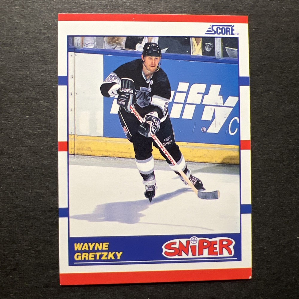 1990-91 Score - Sniper Wayne Gretzky #336