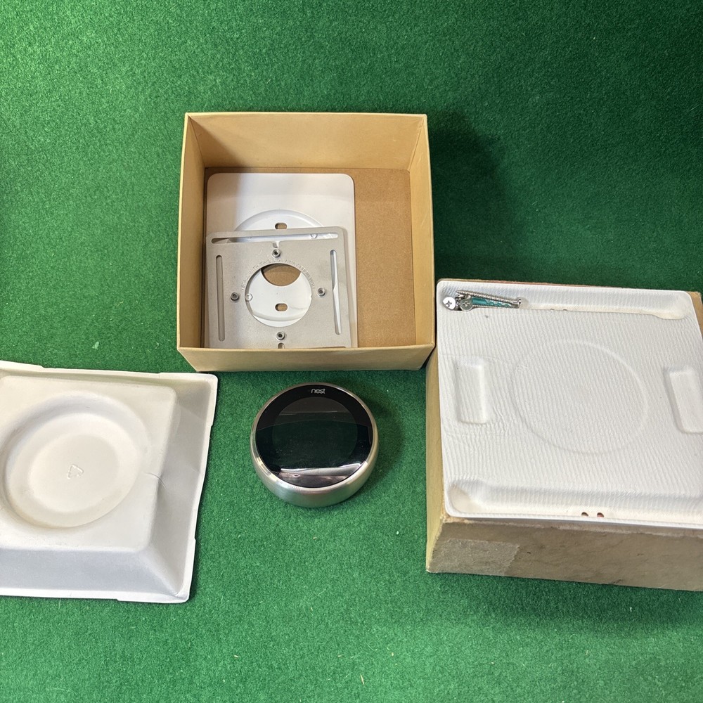 Nest 2nd Generation Learning Silver Programmable Thermostat