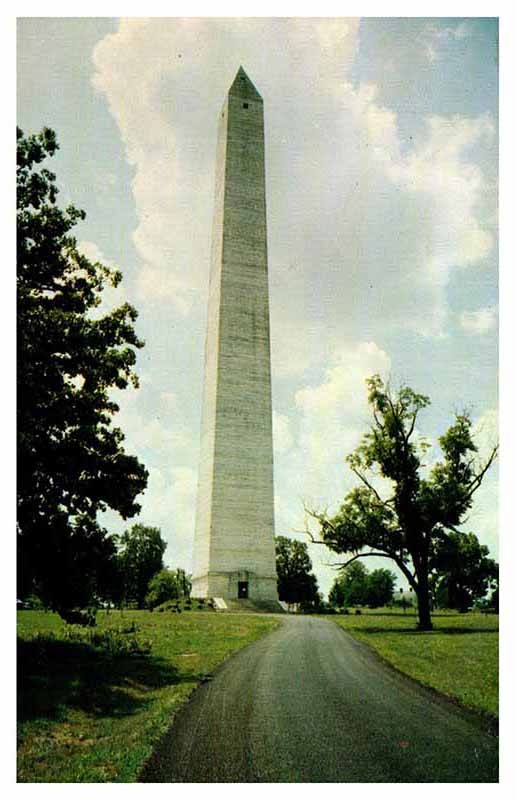 Postcard MONUMENT SCENE Hopkinsville Kentucky KY m/09 AR8830