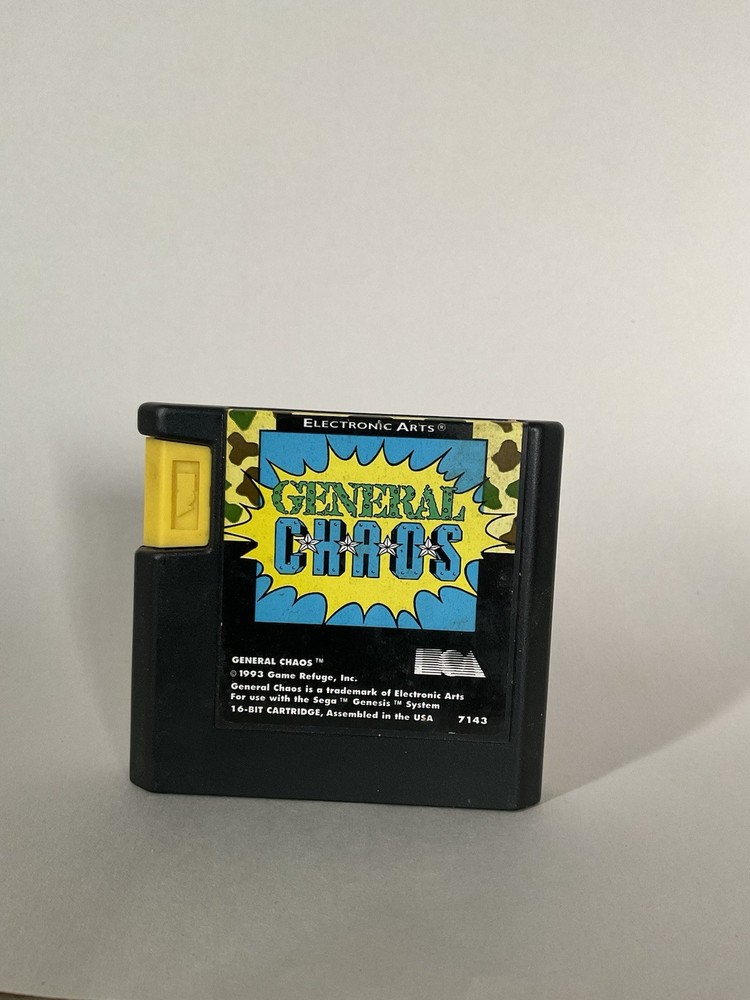 General Chaos Sega Genesis Cart Only