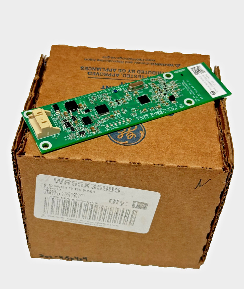 Wr55X35905 Oem Ge Refrigerator Water Filter Board. New!!!