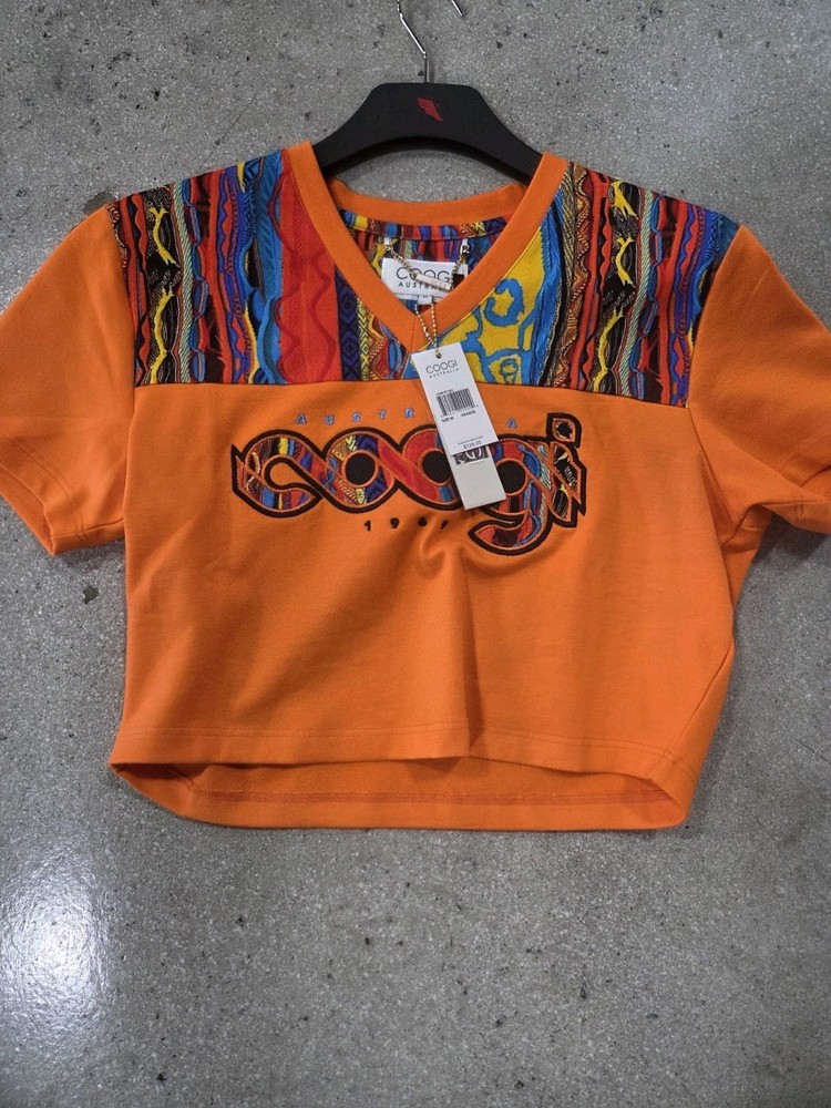 🔥 Coogi Authentic Crop Top Shirt Brand New Sz L 🔥
