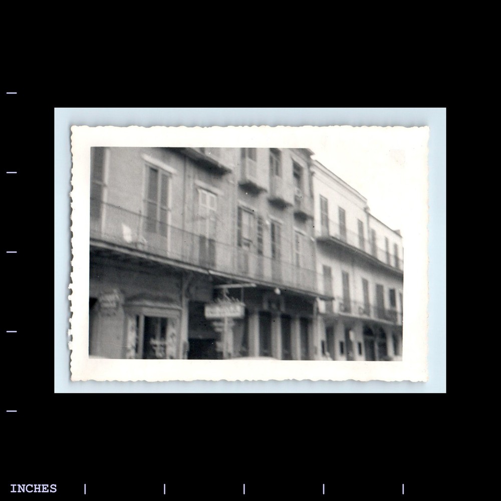 Old Vintage Photo STREET SCENE BUILDING STOREFRONT