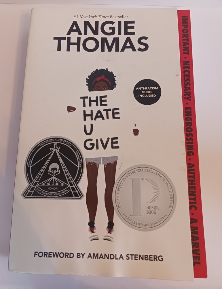 Angie Thomas The Hate U Give Printz Honor Winner 2022 Trade Paperback